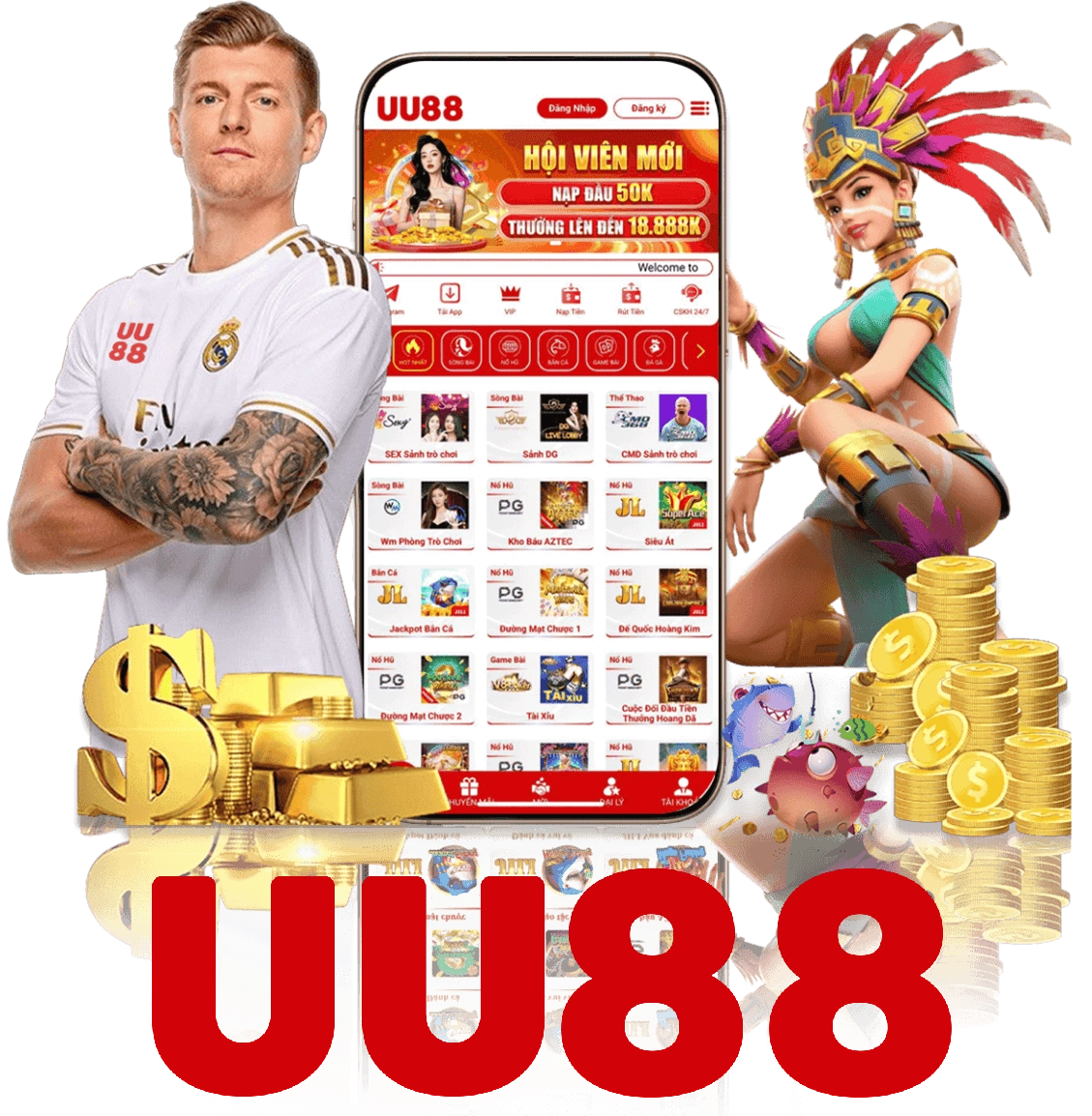 Ứng dụng di động UU88